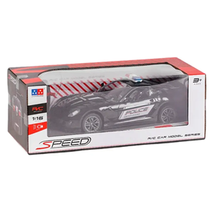 ماشین کنترلی شارژی پلیس مشکی مقیاس 1:16 Remote Control RC Police Car UD2502A_اسباب بازی